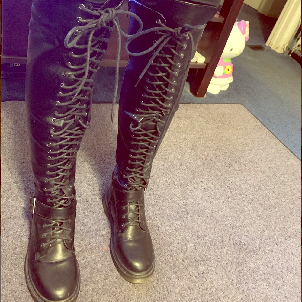 Deena & Ozzy thigh high boots